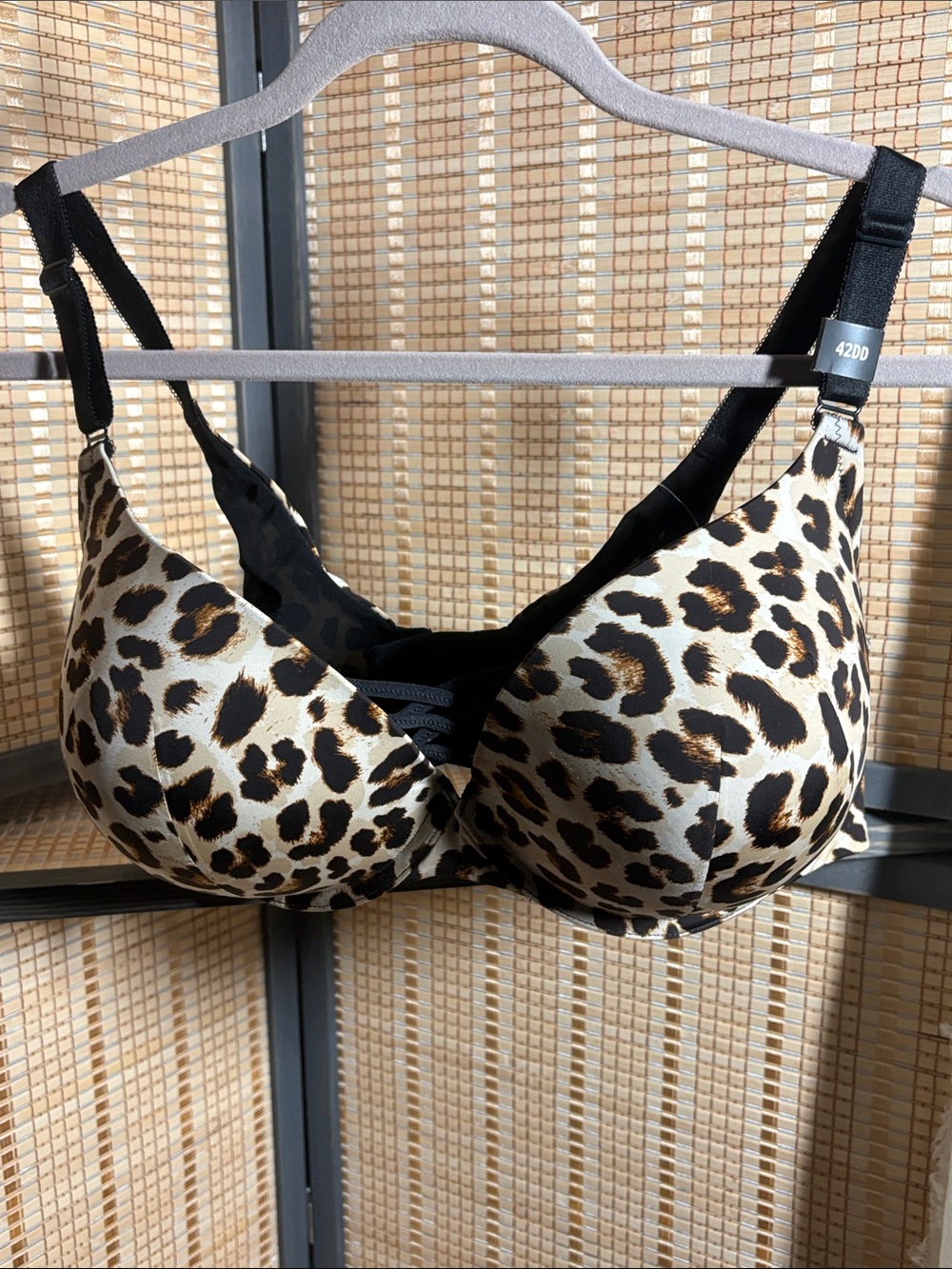 torrid Curve Push-Up Plunge Leopard Print Bra